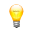 Bombilla amarilla - yellow Edison lamp.svg